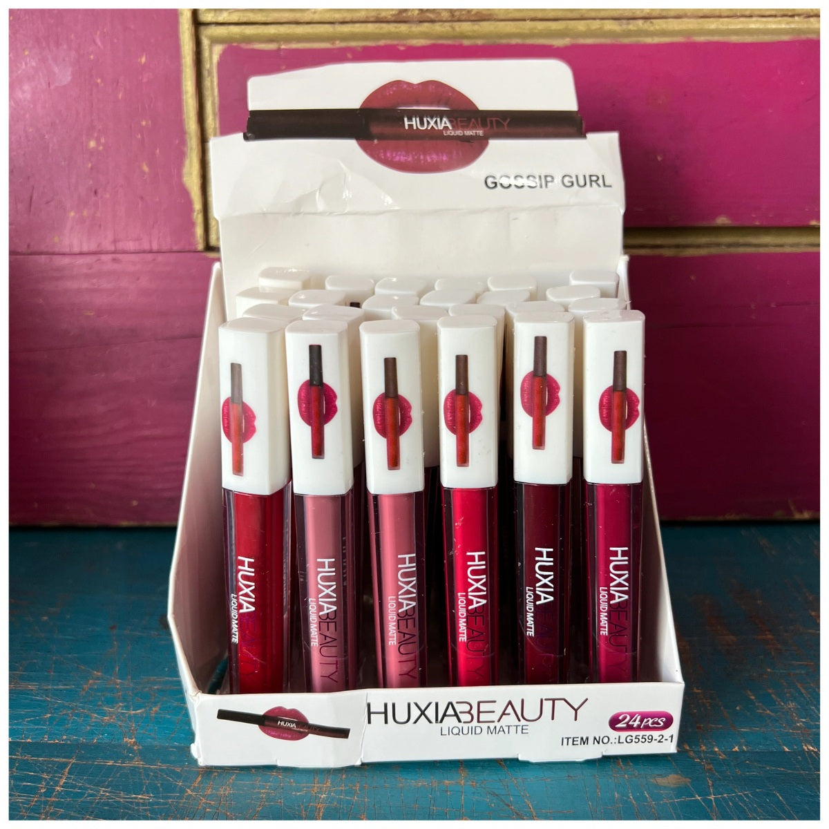Labial Líquido de Gossip Gurl - Huxia B