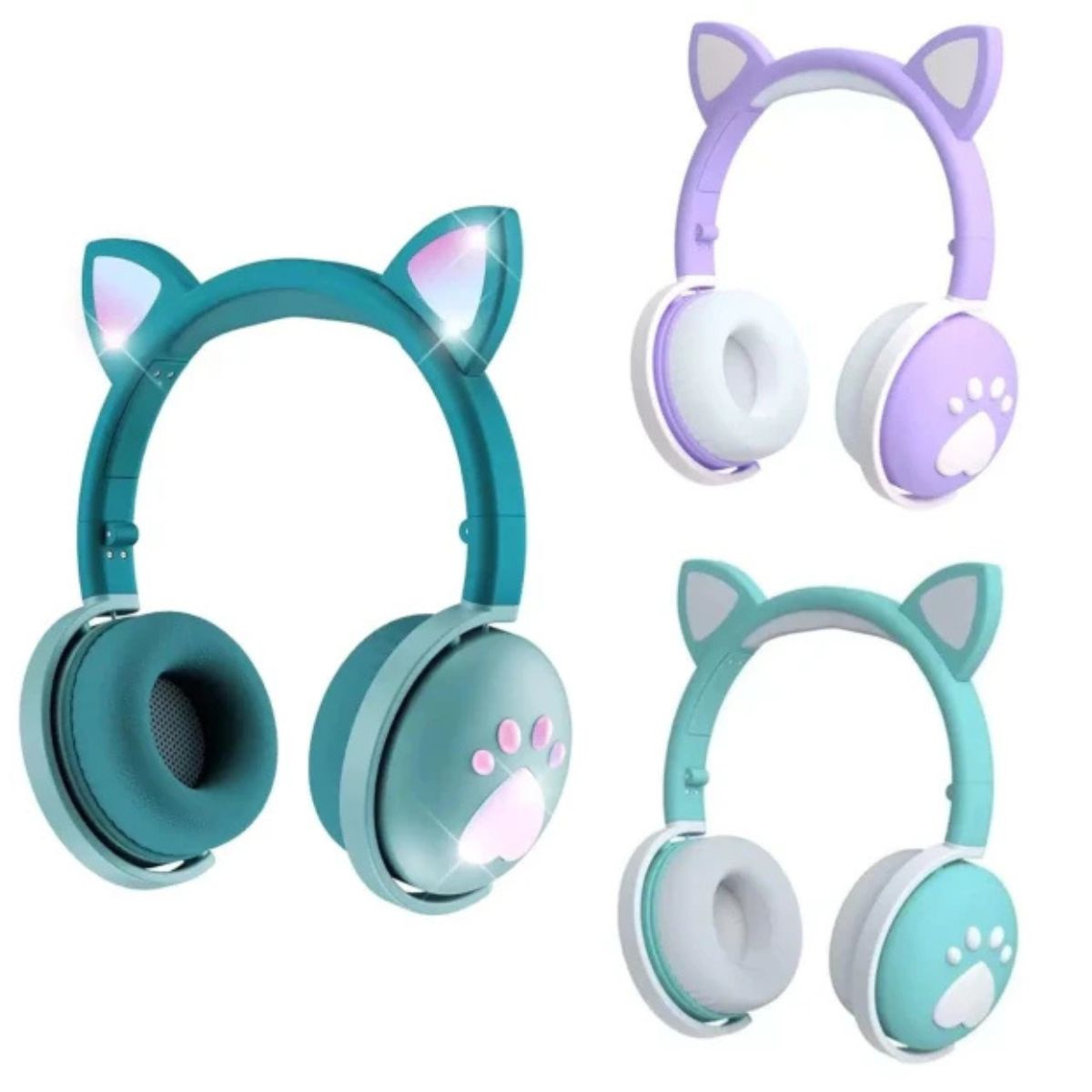 Audífonos Huella Gatico BK1 Bluetooth 5