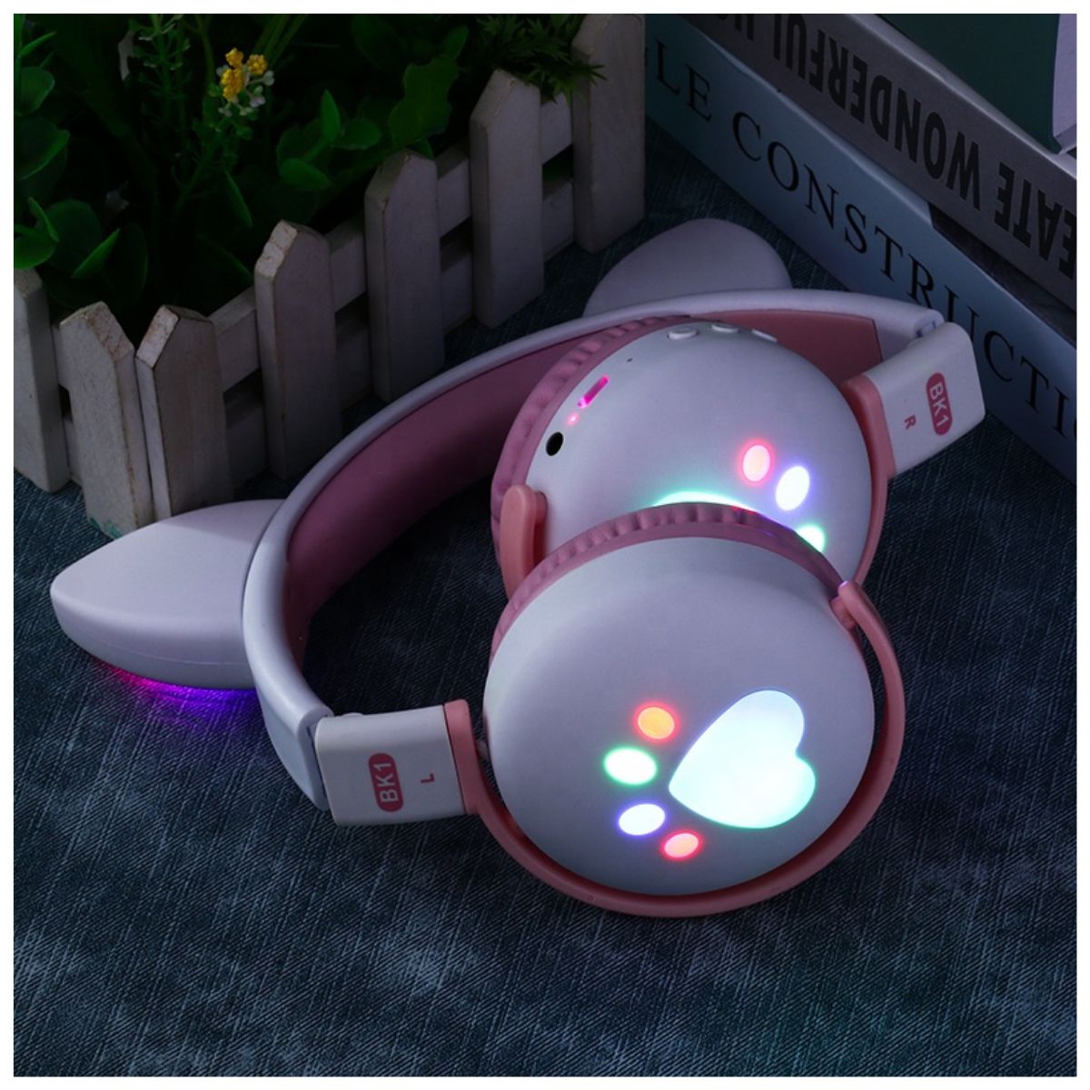 Audífonos Huella Gatico BK1 Bluetooth 5