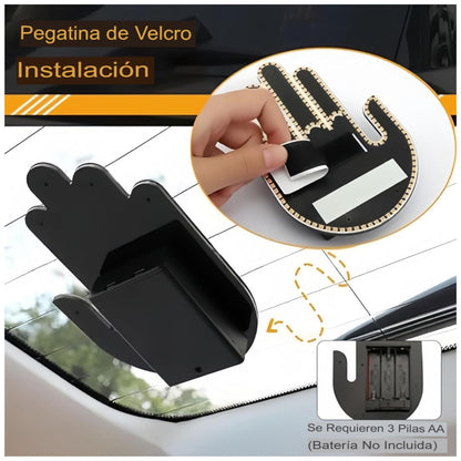 Manos de Aviso LED para Coche