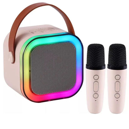 Micrófono Karaoke - Mini Altavoz LED