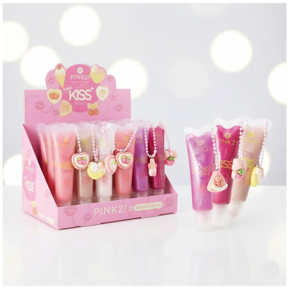Labial Líquido Brillo Pink 21-Tote Kiss