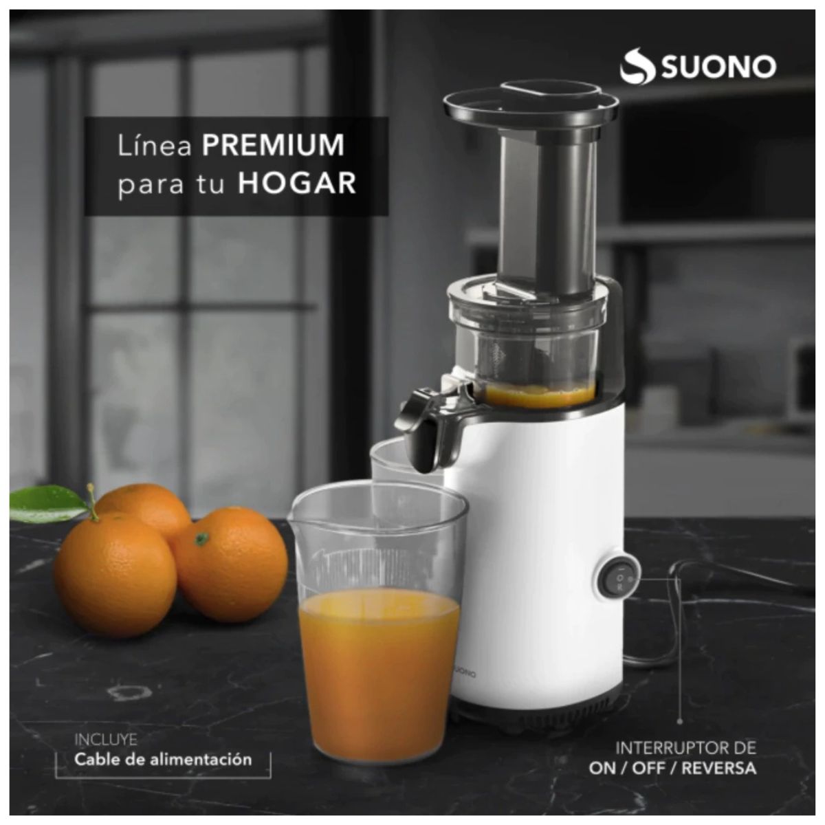 Mini Exprimidor Técnica Lenta Eléctrica