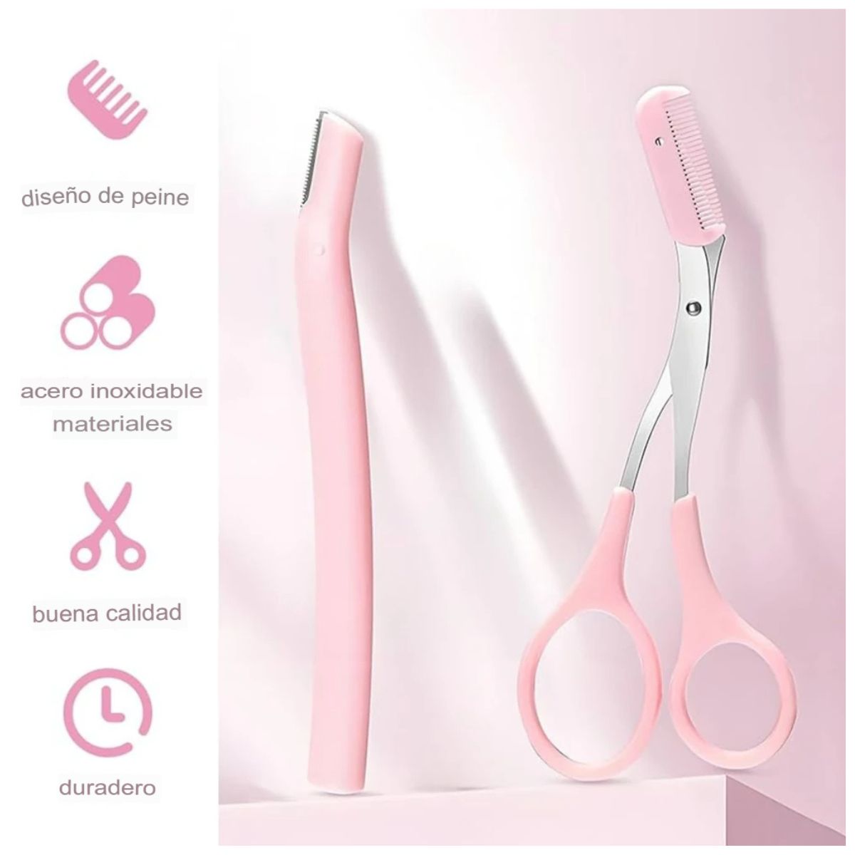 Kit 2 Piezas de Precisión para Cejas