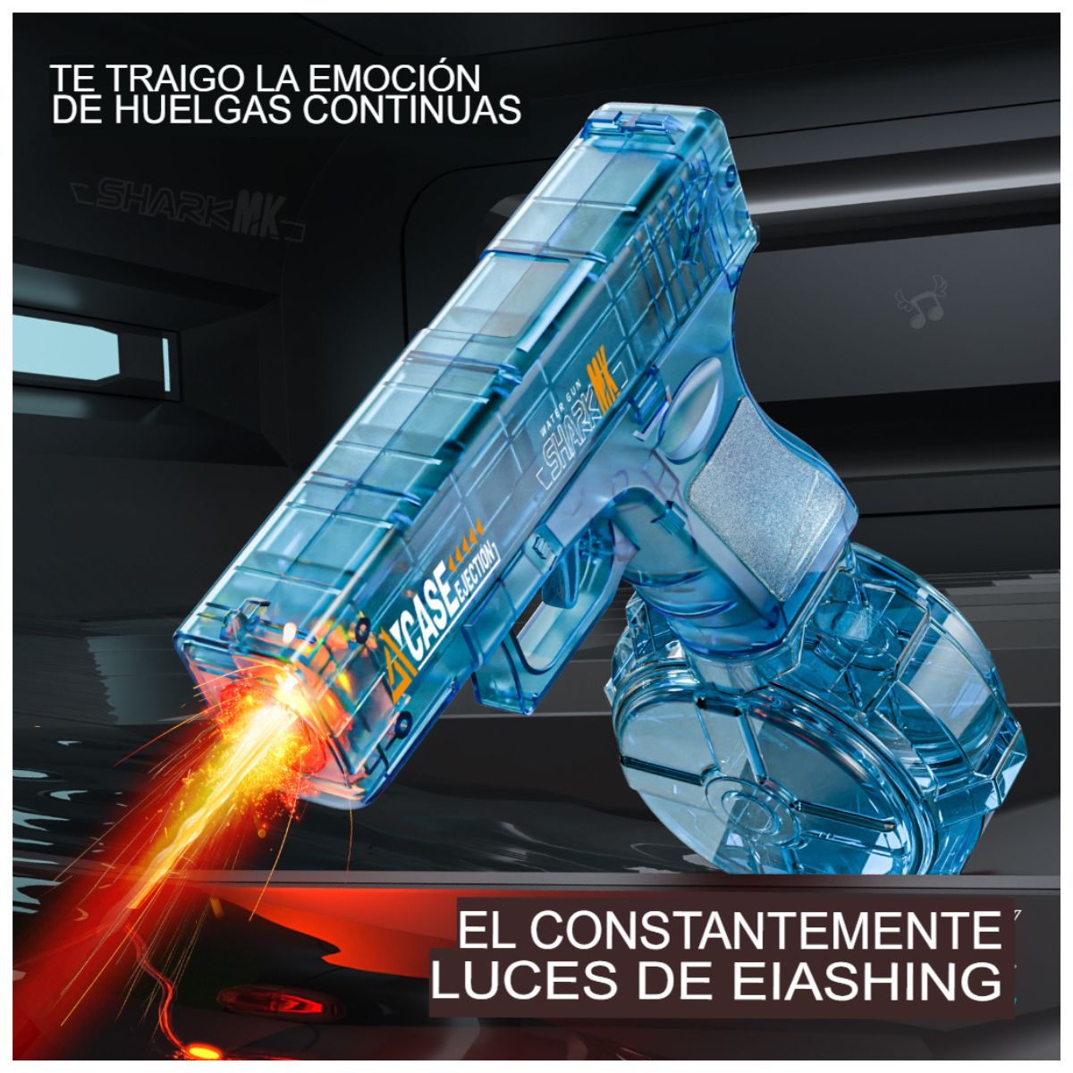 Pistola de Agua Eléctrica SHARK MK