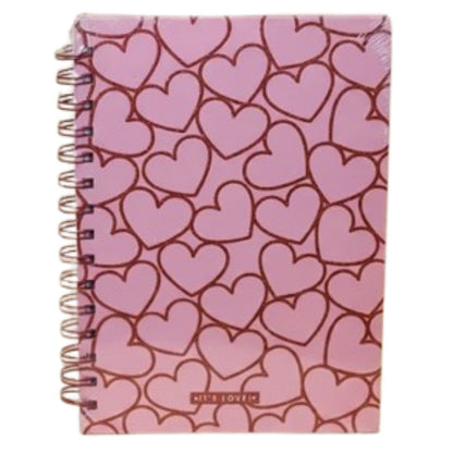 Cuaderno de Notas Pattern Hearts-I Love