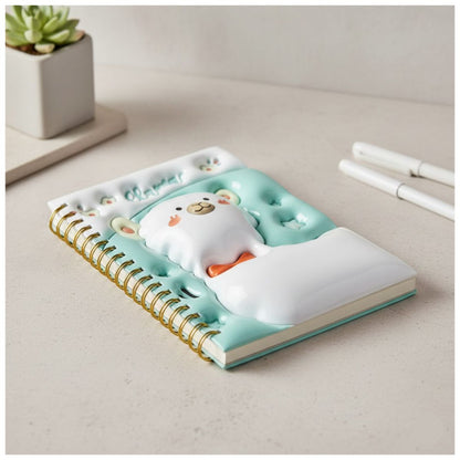 Cuaderno de Notas Textura 3D Llama