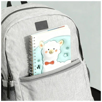 Cuaderno de Notas Textura 3D Llama