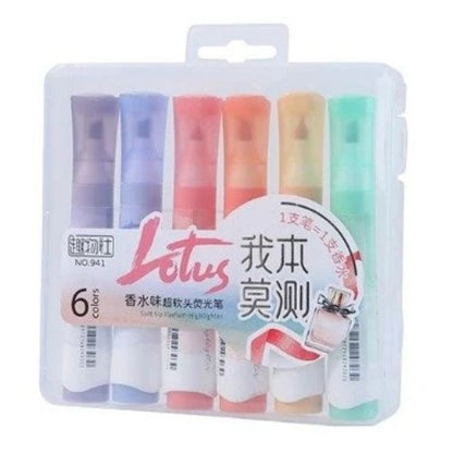 Set X6 Resaltador Perfumado Lotus