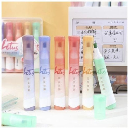 Set X6 Resaltador Perfumado Lotus