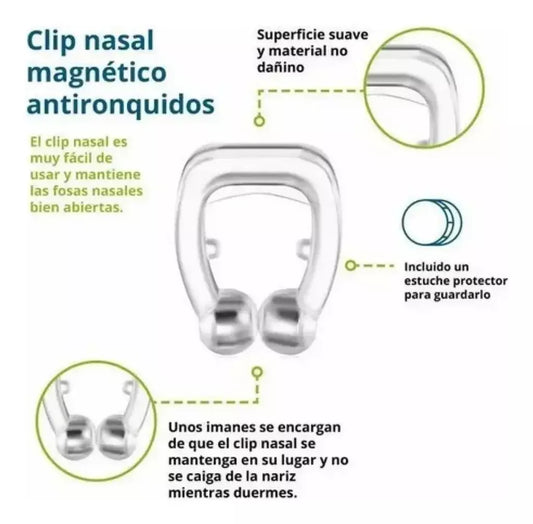 Clip Antironquido Nasal x2